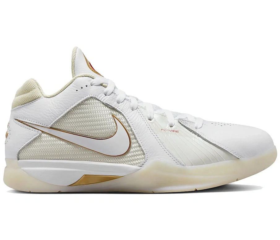Фото № 1 с приближением к товару «‎Nike KD 3 Retro White Metallic Gold»