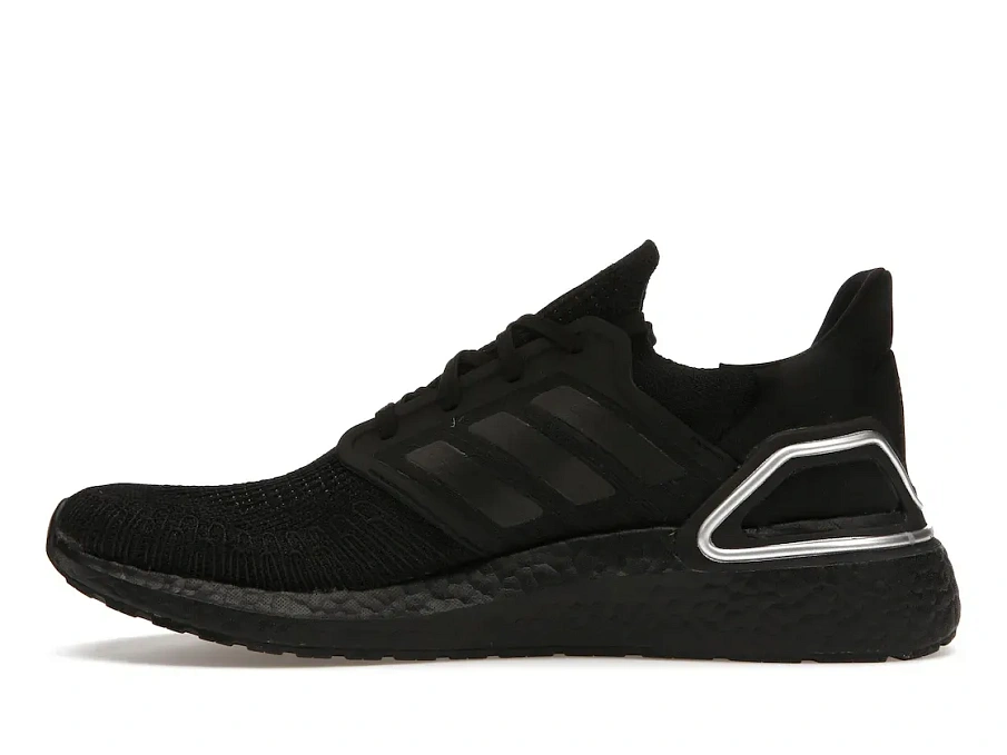 Фото № 3 с приближением к товару «‎adidas Ultra Boost 20 Core Black Silver Metallic»