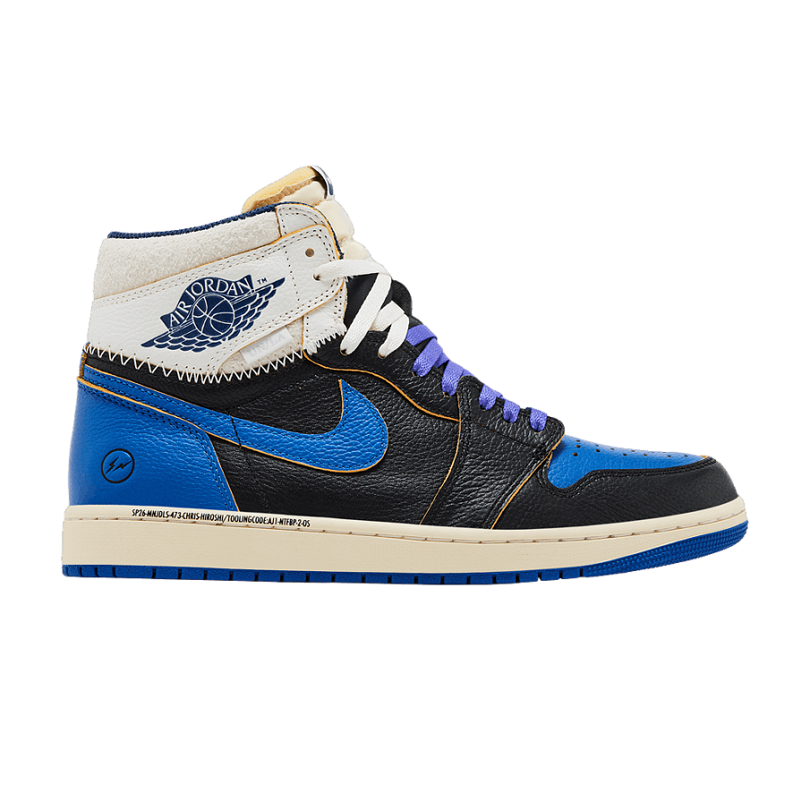 Фото № 1 с приближением к товару «‎Fragment Design x Union LA x Air Jordan 1 Retro High OG Sport Royal»
