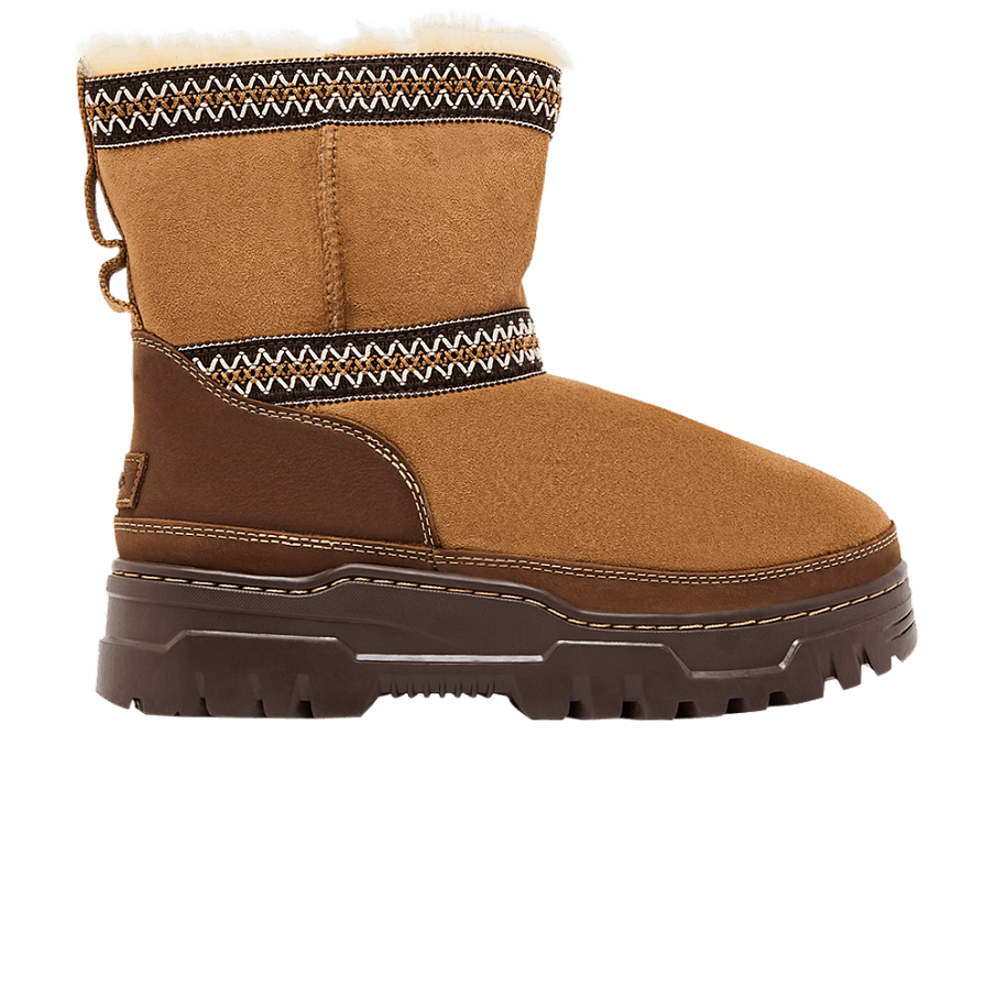 Фото № 1 с приближением к товару «‎UGG Classic Mini TrailGazer Chestnut»