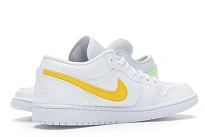 Фото № 4 с приближением к товару «‎Jordan 1 Low White Multi-Color Swoosh»
