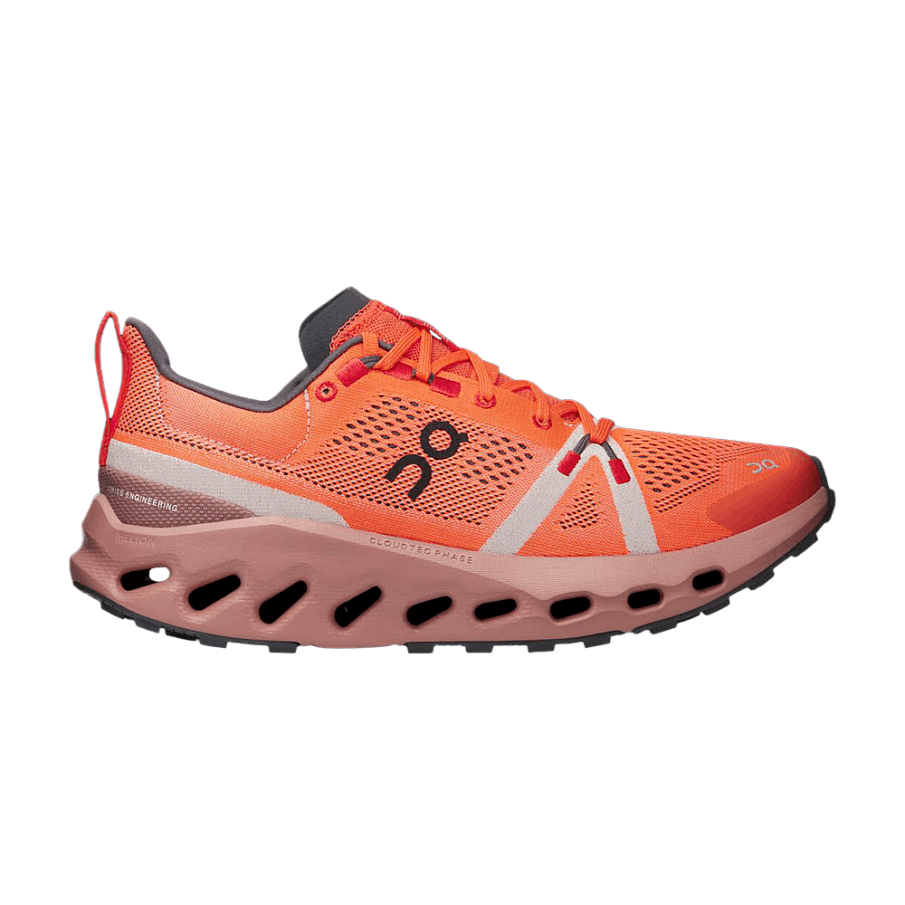 Фото № 1 с приближением к товару «‎ON Women's Cloudsurfer Trail Flame Dustrose»