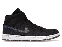 Фото № 1 с приближением к товару «‎Jordan 1 Mid Crater Black»