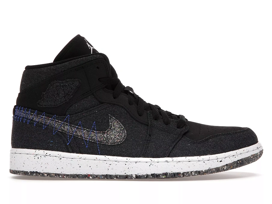Фото № 1 с приближением к товару «‎Jordan 1 Mid Crater Black»