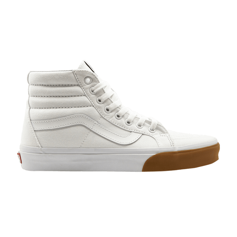 Фото № 1 с приближением к товару «‎Vans Sk8-Hi Reissue Gum Bumper - White»