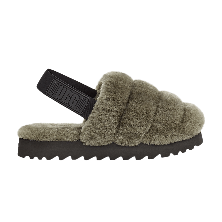 Фото № 1 с приближением к товару «‎UGG Women's Super Fluff Slipper Burnt Olive»