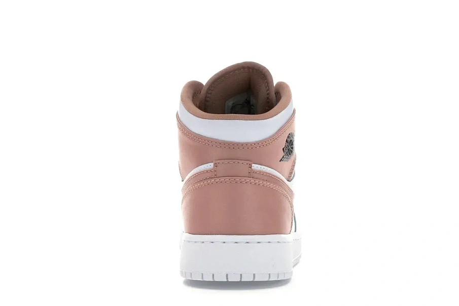 Фото № 4 с приближением к товару «‎Jordan 1 Mid White Rose Gold »