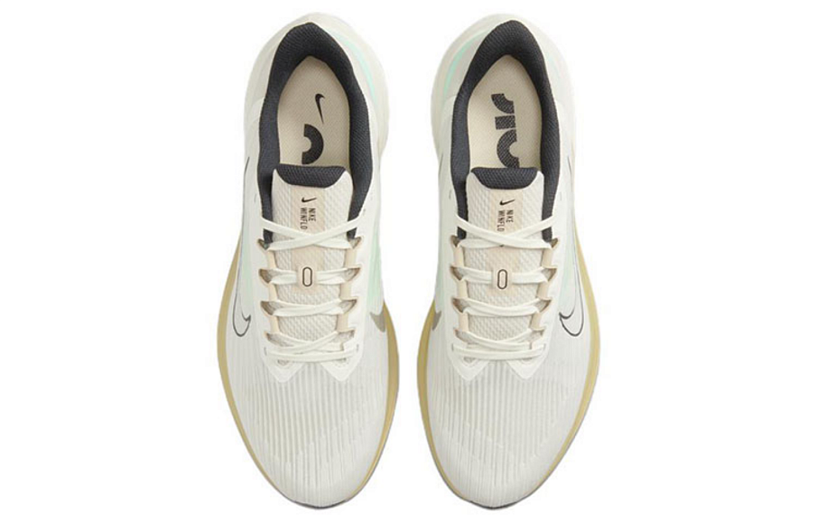 Фото № 4 с приближением к товару «‎ Nike Zoom Winflo 9 Running shoes Light BoneSailRattan BlackMint»