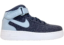 Фото № 1 с приближением к товару «‎Nike Air Force 1 Mid '07 Leather PRM Midnight Navy »