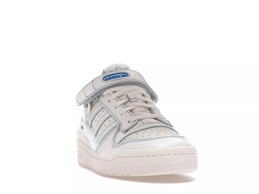 Фото № 2 с приближением к товару «‎adidas Forum Low Off White Blue Bird»