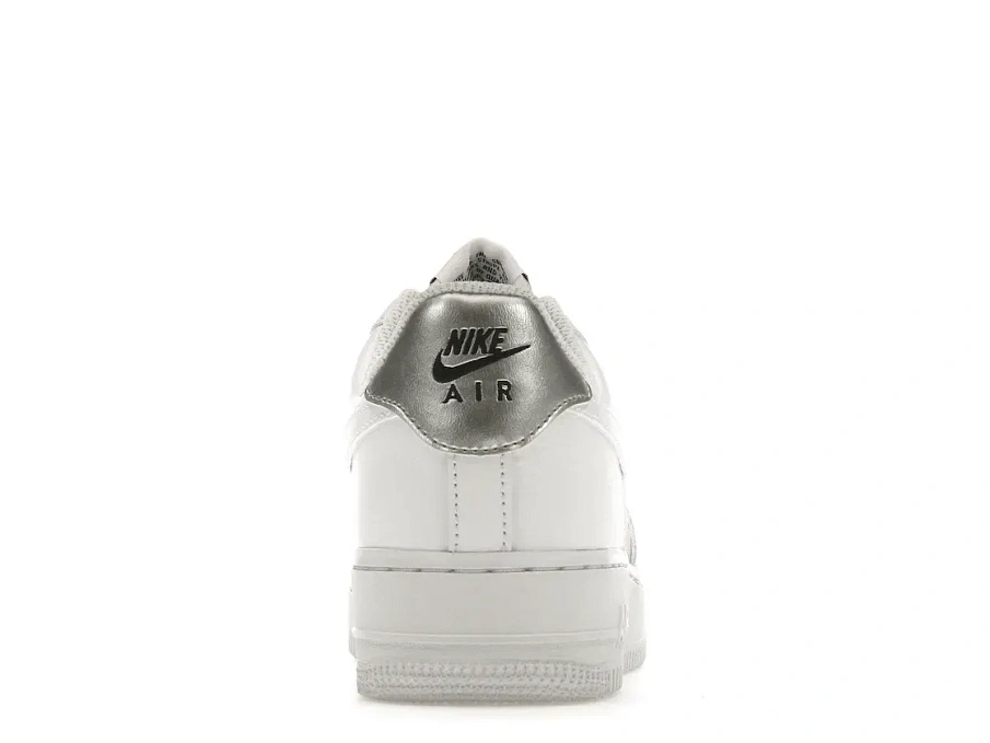 Фото № 4 с приближением к товару «‎Nike Air Force 1 Low '07 White Metallic Silver (2022) »