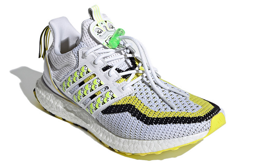 Фото № 3 с приближением к товару «‎adidas Ultraboost DNA WhiteBlackYellow»