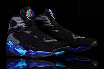Фото № 1 с приближением к товару «‎Nike Air Jordan 8 Retro Aqua BG»
