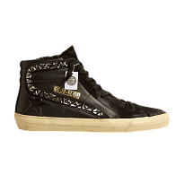 Фото № 1 с приближением к товару «‎Swarovski x Golden Goose Women's Slide Sneaker Black Flash»