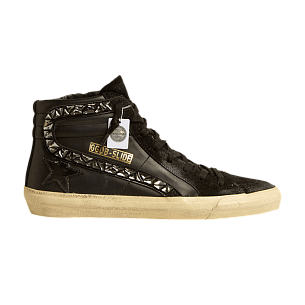Swarovski x Golden Goose Women's Slide Sneaker Black Flash