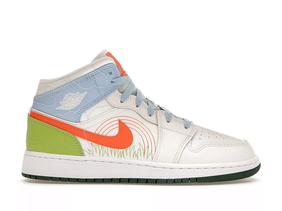 Фото № 1 с приближением к товару «‎Jordan 1 Mid SE Stitch »