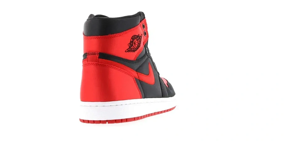 Фото № 4 с приближением к товару «‎Jordan 1 Retro High Satin Banned (Numbered)»