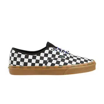 Vans Authentic Checkerboard - Black White Gum - 1