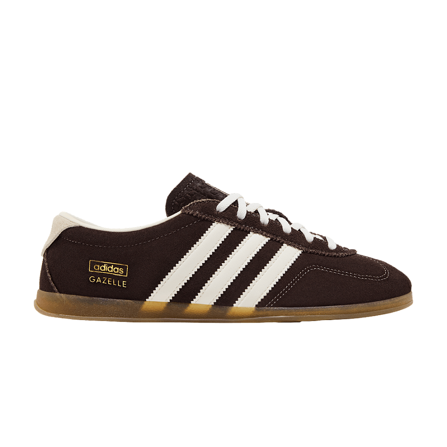 Фото № 1 с приближением к товару «‎adidas Women's Gazelle Lo Pro Aurora Coffee Off White Gum»
