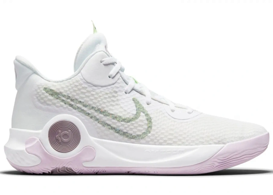 Фото № 1 с приближением к товару «‎Nike KD Trey 5 IX White Light Purple»