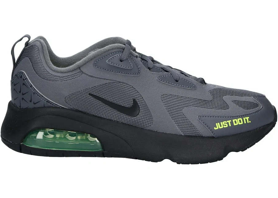 Фото № 1 с приближением к товару «‎Nike Air Max 200 Grey Volt»