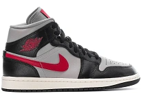 Фото № 1 с приближением к товару «‎Jordan 1 Mid Black College Grey Gym Red »