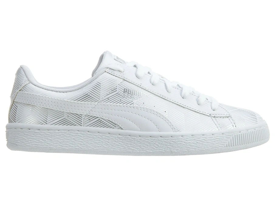 Фото № 1 с приближением к товару «‎Puma Basket Classic White»
