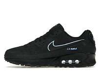 Фото № 3 с приближением к товару «‎Nike Air Max 90 Black University Blue»