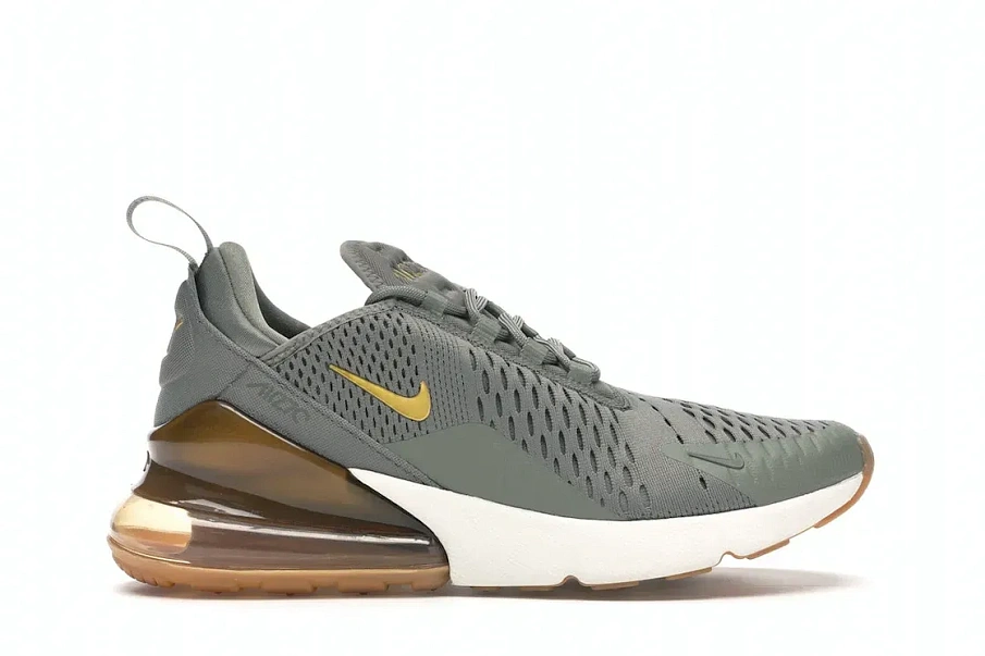 Фото № 1 с приближением к товару «‎Nike Air Max 270 Dark Stucco Metallic Gold »