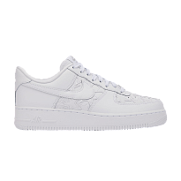Фото № 1 с приближением к товару «‎Nike Air Force 1 Low Stars Triple White White/White-Metallic Silver»