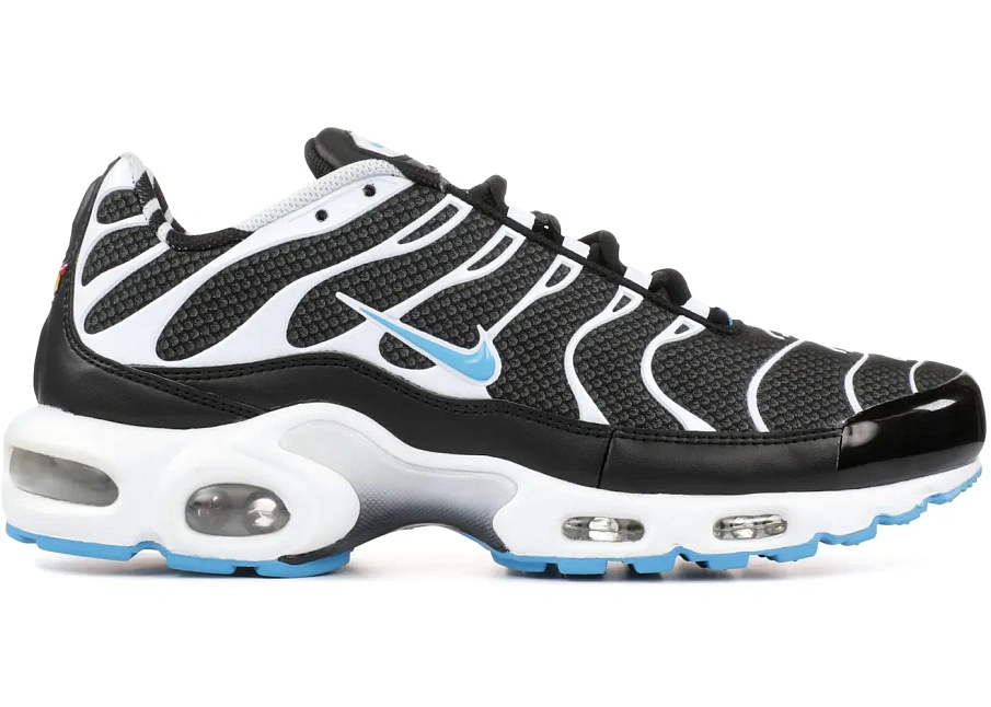 Фото № 1 с приближением к товару «‎Nike Air Max Plus Black Vivid Blue White»