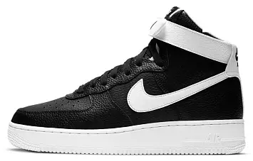Nike Air Force 1 '07 High 'Black White' - 1