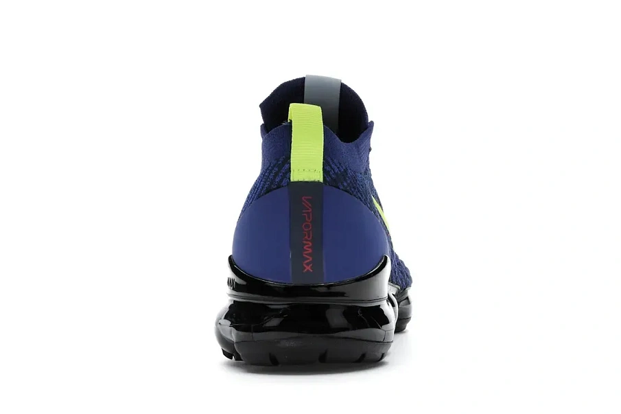 Фото № 4 с приближением к товару «‎Nike Air VaporMax Flyknit 3 Deep Royal Volt»