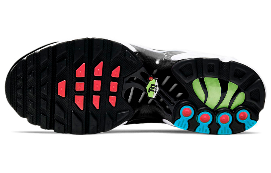 Фото № 3 с приближением к товару «‎Nike Air Max Plus Older Kids' Shoe BlackRedGreen»
