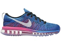 Фото № 1 с приближением к товару «‎Nike Flyknit Max Blue Glow Pink »