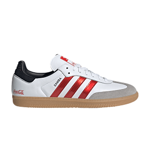 Coca-Cola x adidas Samba White Red (KH6879)