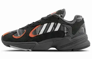 adidas Yung-1 Orange Plaid - 1