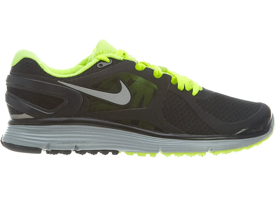 Фото № 1 с приближением к товару «‎Nike Lunareclipse + 2 Black/Volt/Wolf Grey/Reflect Silver»