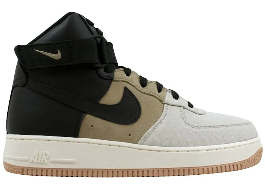 Фото № 1 с приближением к товару «‎Nike Air Force 1 High '07 LV8 Light Bone Sequoia Khaki»
