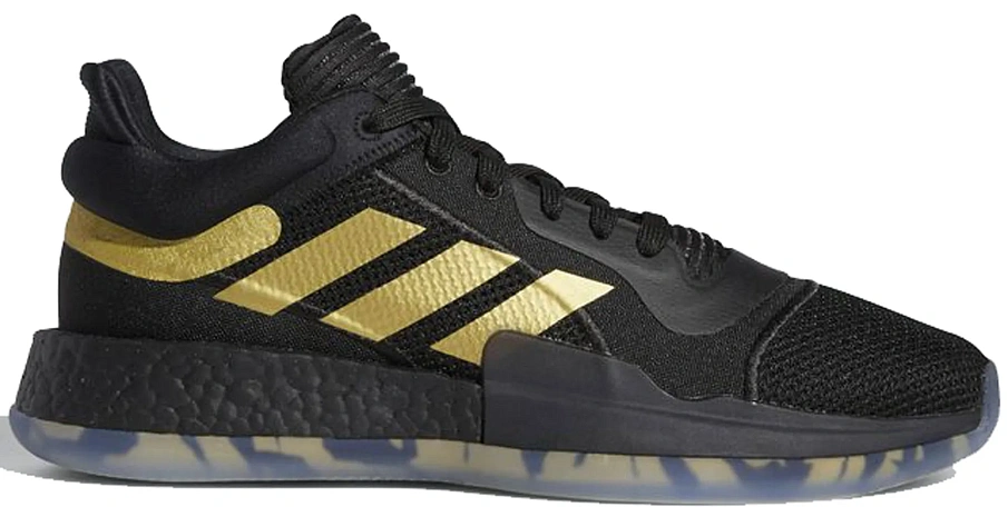 Фото № 1 с приближением к товару «‎adidas Marquee Boost Low Black Gold»