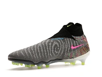 Фото № 3 с приближением к товару «‎Nike Gripknit Phantom GX Elite Dynamic Fit Fusion FG Black White Blue Glow Volt»