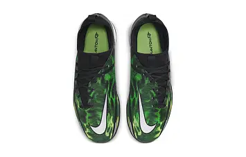 Nike Jr. Phantom GT2 Academy Dynamic Fit IC Soccer Shoes K BlackGreen (DM0740-003) - 5