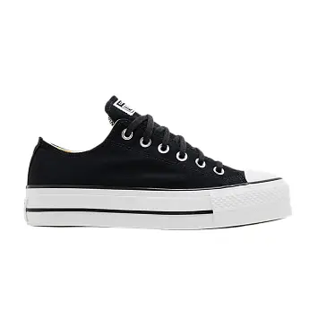 Converse Women's Chuck Taylor All Star Lift Low Black White - 1