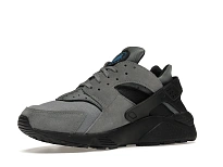 Фото № 4 с приближением к товару «‎Nike Air Huarache Grey Suede Laser Blue»