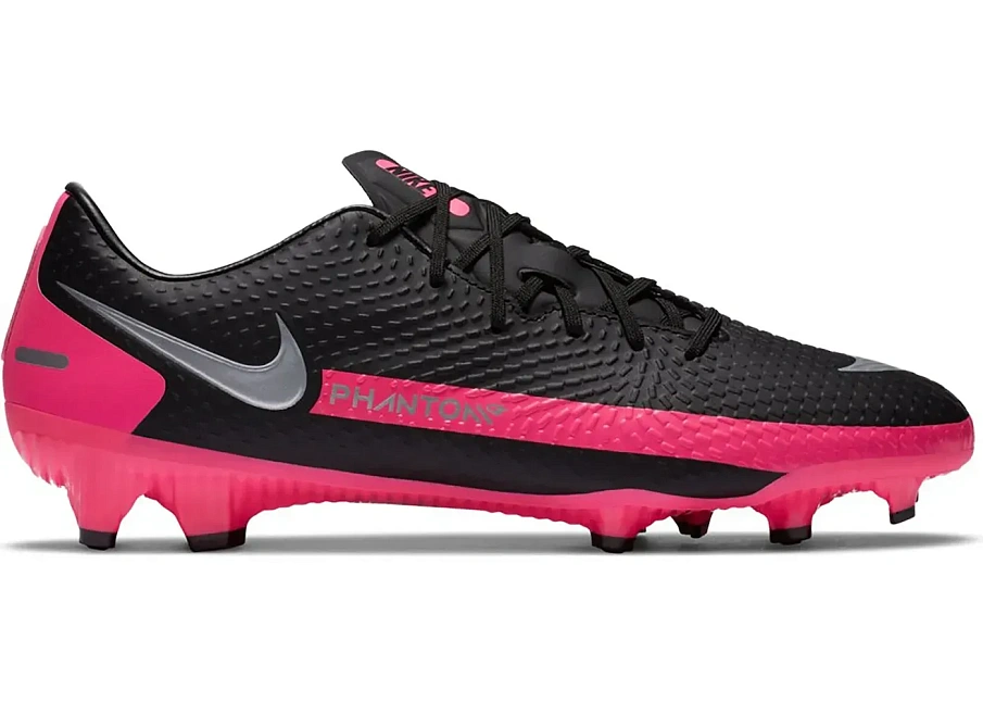 Фото № 1 с приближением к товару «‎Nike Phantom GT Academy MG Black Pink Blast»