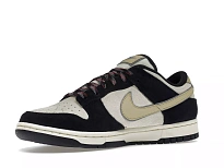 Фото № 2 с приближением к товару «‎Nike Dunk Low LX Black Suede Team Gold »