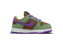 Фото № 2 с приближением к товару «‎(TD) Nike Dunk Low SP "Veneer" BrownGreenPurple»