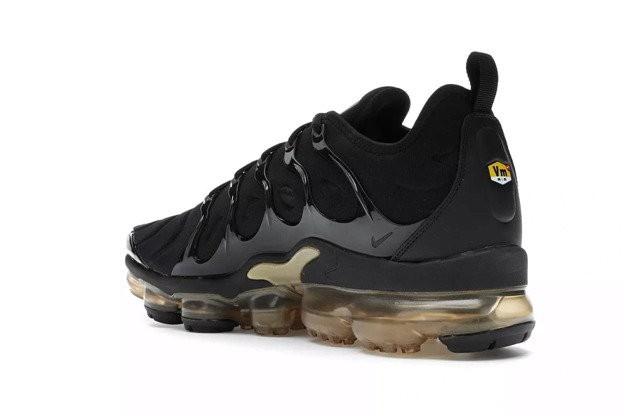 Фото № 5 с приближением к товару «‎Nike Air VaporMax Plus Black Metallic Gold»