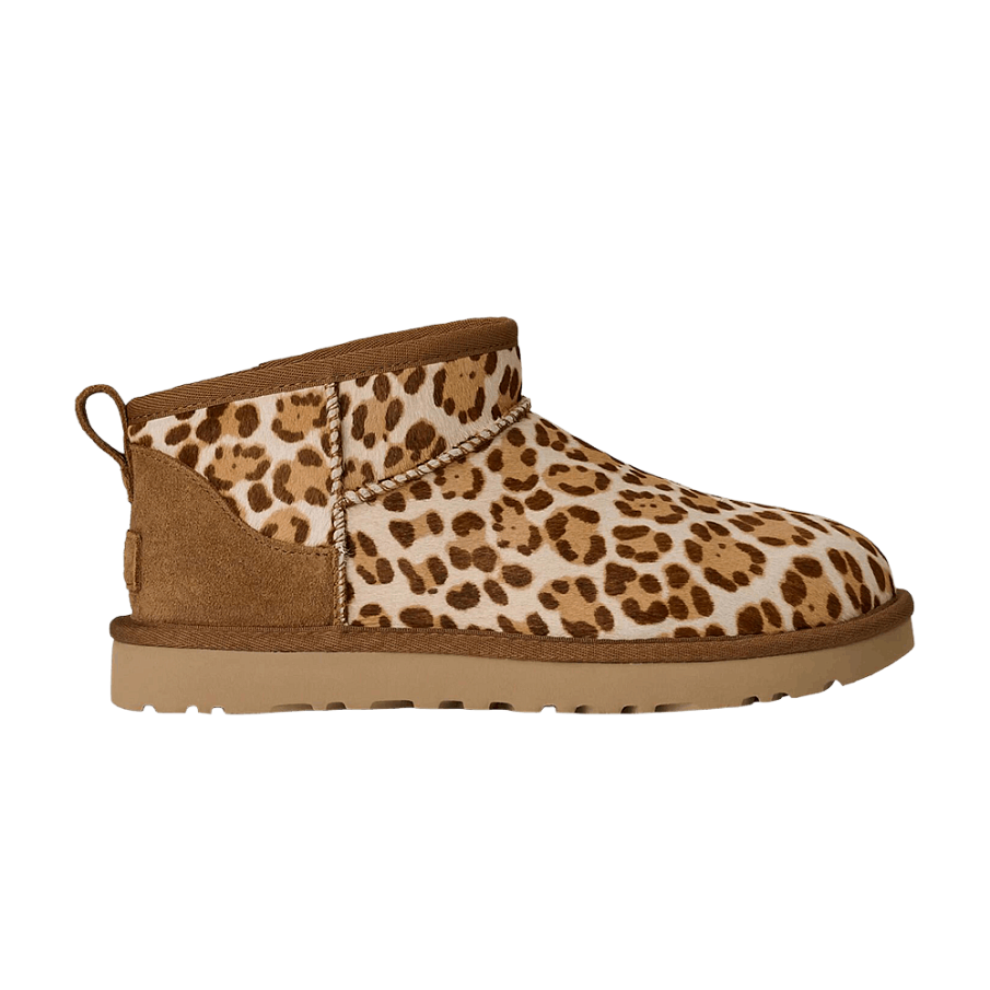 Фото № 1 с приближением к товару «‎UGG Women's Classic Ultra Mini Boot Felicity Leopard Jasmine»