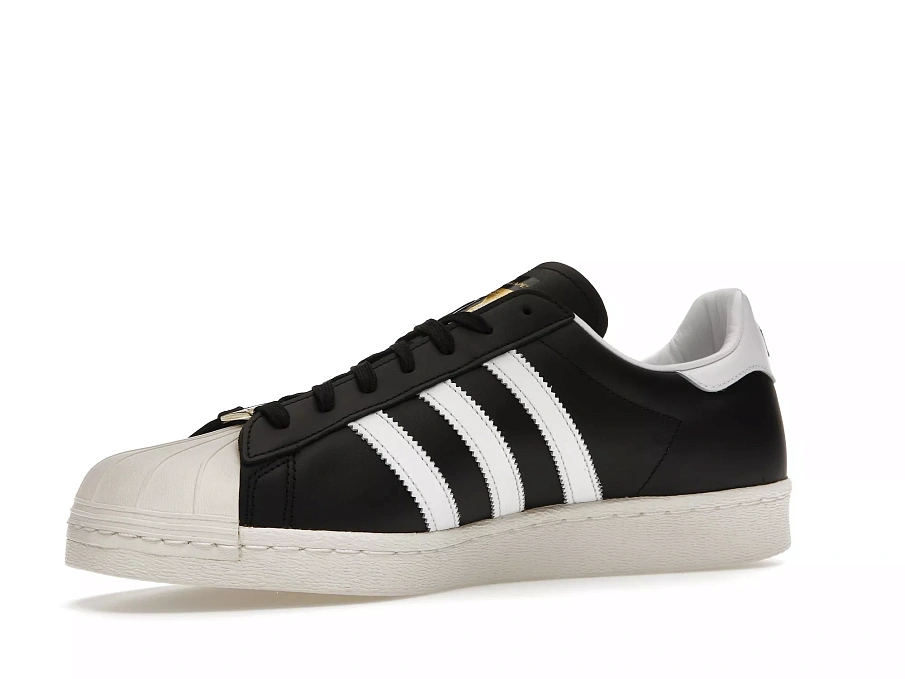 Фото № 4 с приближением к товару «‎adidas Superstar 80s Bape Black White Gold (2022)»